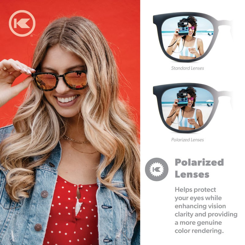 Knockaround Paso Robles Polarized Sunglasses for Men & Women - Trendy Sunglasses - UV400 Protection - Image 4